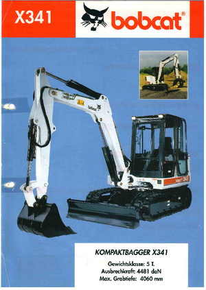 Mini Pelles Bobcat X 341