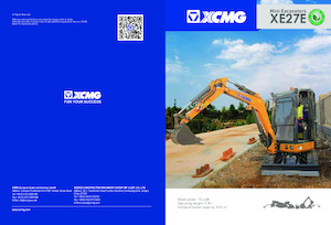 Mini Pelles XCMG XE27E Cabin