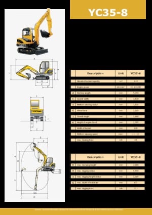 Mini Pelles Yuchai YC35-8