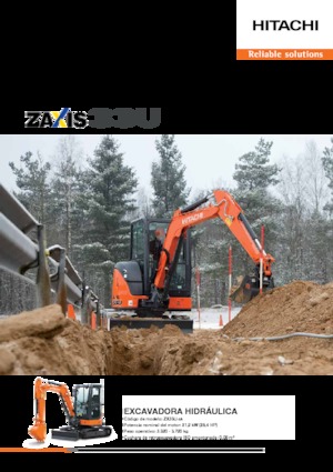 Mini Pelles Hitachi ZX33U-5A