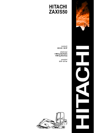 Mini Pelles Hitachi ZX 50