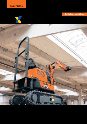 Mini Pelles Hitachi ZX10U-6