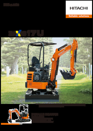 Mini Pelles Hitachi ZX17U-5A