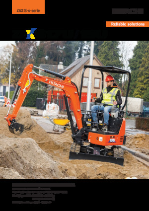 Mini Pelles Hitachi ZX17U-6