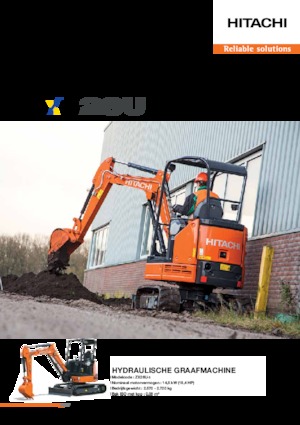 Mini Pelles Hitachi ZX26U-5