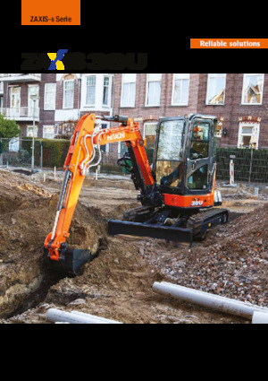 Mini Pelles Hitachi ZX38U-6