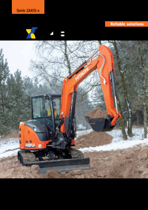 Mini Pelles Hitachi ZX48U-6