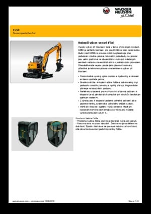 Mini Pelles Wacker Neuson EZ53