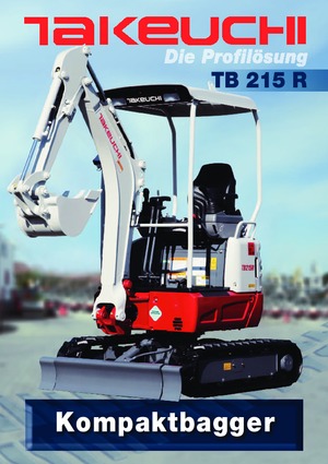 Mini Pelles Takeuchi TB 215 R