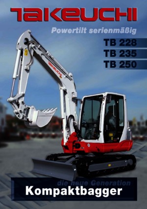 Mini Pelles Takeuchi TB 235