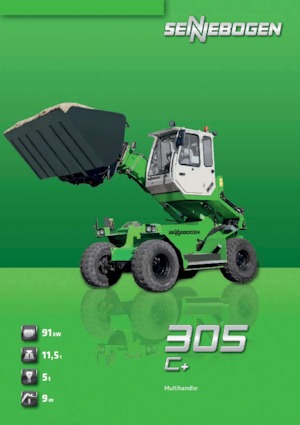 Grues mobiles  télescopiques Sennebogen 305 C+