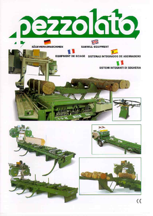 Scieries mobiles Pezzolato Mini-Profi 800