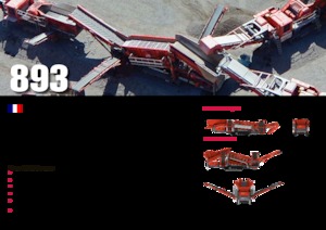 Installation de criblage mobile Terex-Finlay 893