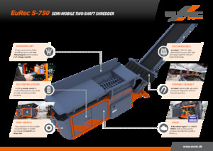 Installation de criblage mobile Arjes EuRec S-750