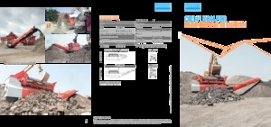 Installation de criblage mobile Sandvik QE141