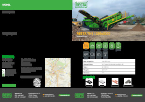 Installation de criblage mobile RESTA TH1