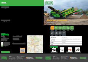 Installation de criblage mobile RESTA TH1
