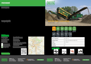 Installation de criblage mobile RESTA TH2