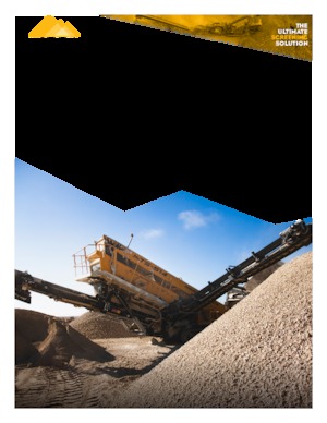 Installation de criblage mobile IROCK  TS-514 TD