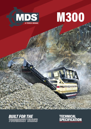 Tamiseurs mobiles avec tambour MDS M300 