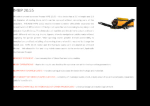 Tamiseurs mobiles avec tambour Pronar MPB 20.55 