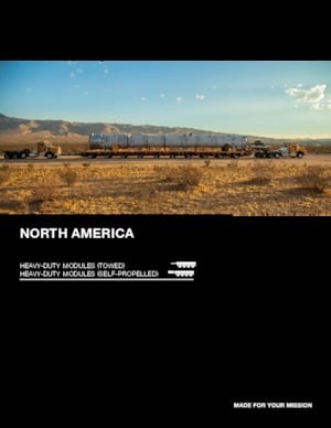 Remorque lourde modulaire Goldhofer THP/DR