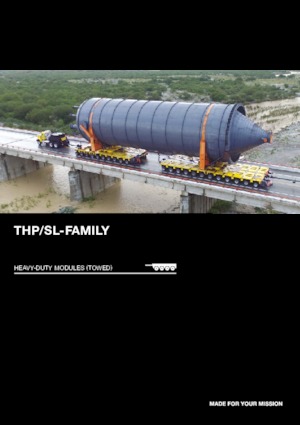 Remorque lourde modulaire Goldhofer THP/SL