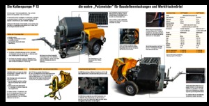 Pompes à béton fixes Putzmeister P 13 EMR KA 230