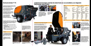 Pompes à béton fixes Putzmeister P 715 TD