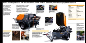 Pompes à béton fixes Putzmeister P 718 TD