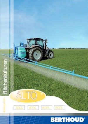 Pulvérisateurs portés Berthoud Alto 800