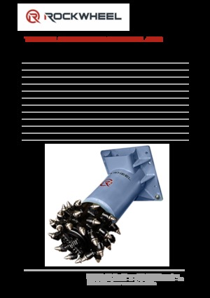 Têtes de fraisage montables (hydr.) Rockwheel by ROCK.ZONE AX 30