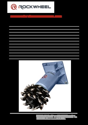 Têtes de fraisage montables (hydr.) Rockwheel by ROCK.ZONE AX 30