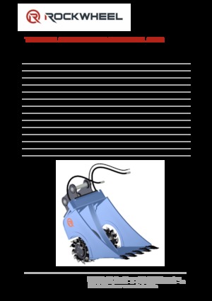 Têtes de fraisage montables (hydr.) Rockwheel by ROCK.ZONE CB 30