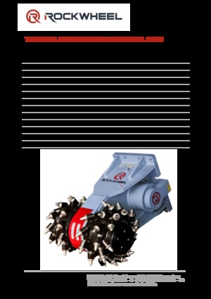 Têtes de fraisage montables (hydr.) Rockwheel by ROCK.ZONE G 125