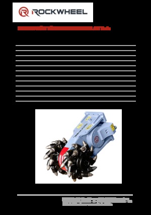 Têtes de fraisage montables (hydr.) Rockwheel by ROCK.ZONE G 5 Twin