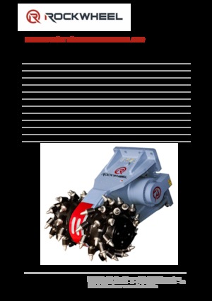 Têtes de fraisage montables (hydr.) Rockwheel by ROCK.ZONE G 60