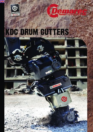 Têtes de fraisage montables (hydr.) Demarec KDC-35