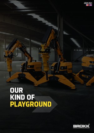 Têtes de fraisage montables (hydr.) Brokk BDC 50