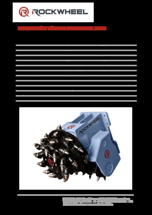 Têtes de fraisage montables (hydr.) Rockwheel by ROCK.ZONE TC 20