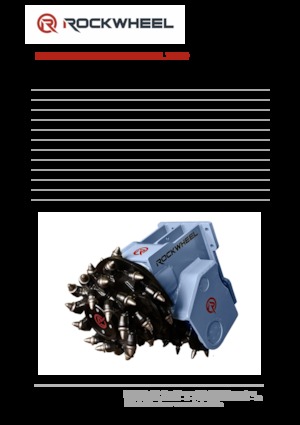 Têtes de fraisage montables (hydr.) Rockwheel by ROCK.ZONE TC 20