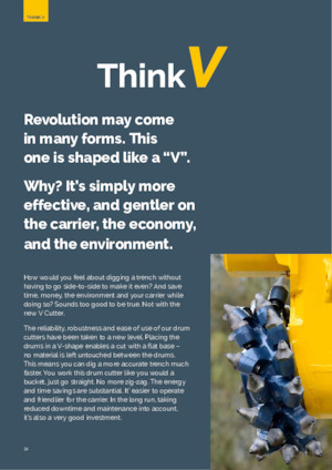 Têtes de fraisage montables (hydr.) Epiroc ER 1500xl