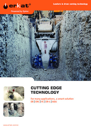 Têtes de fraisage montables (hydr.) Erkat ERC 3000