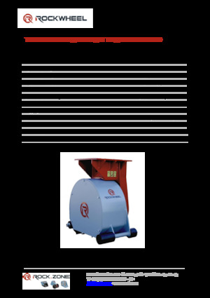 Têtes de fraisage montables (hydr.) Rockwheel by ROCK.ZONE RR 200