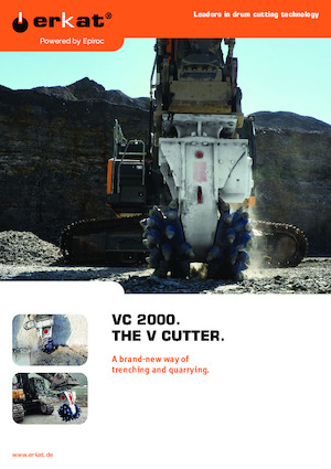 Têtes de fraisage montables (hydr.) Erkat VC 2000-2X