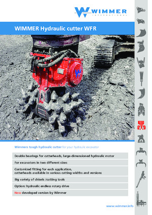 Têtes de fraisage montables (hydr.) WIMMER WFR 150