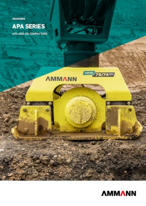 Plaques vibrantes montables Ammann APA 2040