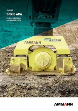 Plaques vibrantes montables Ammann APA 2040