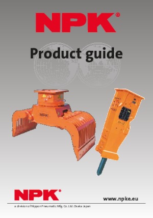 Plaques vibrantes montables NPK C-3D