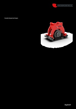 Plaques vibrantes montables Rototilt® C22